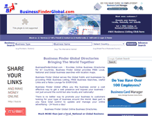 Tablet Screenshot of businessfinderglobal.com